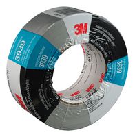 3939 SILVER 2 IN X 60 YD - Duct Tape, PE (Polyethylene) Film, Silver, 48 mm x 54.8 m - 3M