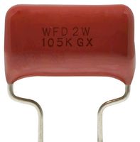 ECWFD2J103JQ - General Purpose Film Capacitor, Metallized PP, Radial Box - 2 Pin, 10000 pF, ± 5%, 141 V, 630 V - PANASONIC