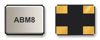 ABM8-13.560MHZ-D4Y-T - Crystal, 13.56 MHz, SMD, 3.2mm x 2.5mm, 30 ppm, 18 pF, 30 ppm, ABM8 - ABRACON