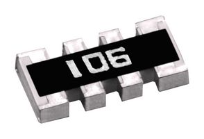 MP000985 - Fixed Network Resistor, 100 kohm, Isolated, 4 Resistors, 1206 [3216 Metric], Convex, ± 1% - MULTICOMP PRO