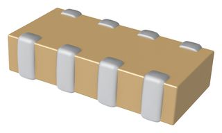 CA064X221J5GACTU - Capacitor Array, 220 pF, 0612 [1632 Metric], 50 V, 4 Capacitors, Wraparound, ± 5% - KEMET