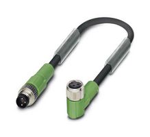 SAC-3P-M 8MS/0,3-PUR/M 8FR - Sensor Cable, M8 Plug, 90° M8 Receptacle, 3 Positions, 300 mm, 11.8 " - PHOENIX CONTACT