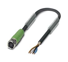 SAC-4P-10,0-PUR/M 8FS SH - Sensor Cable, M8 Receptacle, Free End, 4 Positions, 10 m, 33 ft - PHOENIX CONTACT