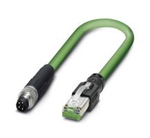 NBC-M 8MS/ 5,0-93B/R4AC - Sensor Cable, 4P, M8 Plug, RJ45 Plug, 4 Positions, 5 m, 16.4 ft - PHOENIX CONTACT