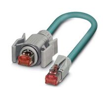 VS-IP67-IP20-94B-LI/5,0 - Ethernet Cable, 8P, Cat5, RJ45 Plug to RJ45 Plug, Blue, 5 m, 16.4 ft - PHOENIX CONTACT