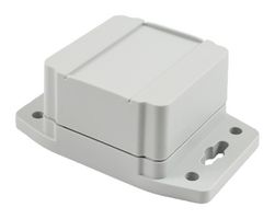 1555BF22GY - Plastic Enclosure, Flanged Lid, Small, ABS, 42 mm, 65 mm, 65 mm, IP68 - HAMMOND