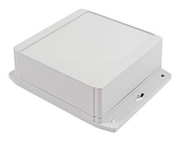1555R2F42GY - Plastic Enclosure, Flanged Lid, Small, Polycarbonate, 62 mm, 160 mm, 160 mm, IP68 - HAMMOND