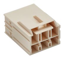 203438-2611 - Connector Housing, CP-6.5 203438, Plug, 6 Ways, 6.5 mm - MOLEX