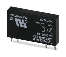 OPT- 5DC/ 24DC/  2 - Solid State Relay, SPST-NO, 3 A, 33 VDC, Through Hole, Solder - PHOENIX CONTACT