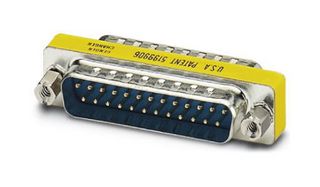 VS-25-GC-ST/ST - D Sub Connector Adapter, Standard D Sub, Plug, 25 Ways, Standard D Sub, Plug, 25 Ways - PHOENIX CONTACT