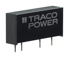 TBA 1-0511HI - Isolated Through Hole DC/DC Converter, ITE, 1:1, 1 W, 1 Output, 5 V, 200 mA - TRACO POWER