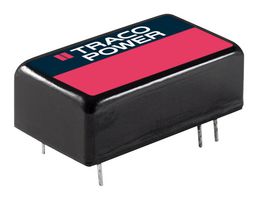 TEL 10-1222 - Isolated Through Hole DC/DC Converter, ITE, 2:1, 10 W, 2 Output, 12 V, 416 mA - TRACO POWER