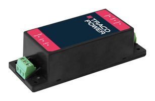 TMDC 10-2412 - Isolated Chassis Mount DC/DC Converter, ITE, 4:1, 10 W, 1 Output, 12 V, 833 mA - TRACO POWER