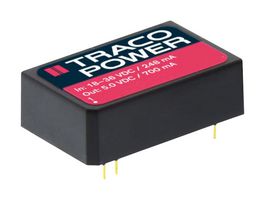 TRI 3-0511 - Isolated Through Hole DC/DC Converter, ITE, 2:1, 3.5 W, 1 Output, 5 V, 700 mA - TRACO POWER