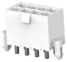 2825261-8 - Rectangular Power Connector, 8 Contacts, VAL-U-LOK HCS, PCB Mount, Through Hole, 4.2 mm, Plug - TE CONNECTIVITY