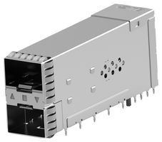1-2349202-9 - I/O Connector, 20 Contacts, Receptacle, zSFP+, Press Fit, PCB Mount - TE CONNECTIVITY