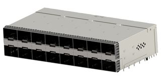 2340033-5 - I/O Connector, 20 Contacts, Receptacle, zSFP+, Press Fit, PCB Mount - TE CONNECTIVITY