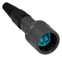 PXF6050A - Fiber Optic Connector, Duplex, LC, Multimode, 50µm / 125µm, Nylon (Polyamide) Body, Buccaneer 6000 - BULGIN LIMITED