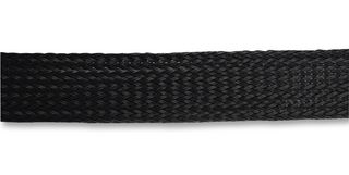 BSFR-016 5M - Sleeving, Expandable Braided, PE (Polyester), Black, 16 mm, 5 m, 16.4 ft - PRO POWER
