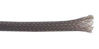 BSFRG-008 5M - Sleeving, Expandable Braided, PE (Polyester), Grey, 8 mm, 5 m, 16.4 ft - PRO POWER