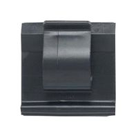 ACC38-AT-C0 - Fastener, Adhesive Backed Cable Clamp, Nylon 6.6 (Polyamide 6.6), Black, 25.4 mm, 25.4 mm - PANDUIT