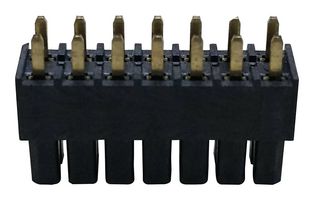 MP001722 - PCB Receptacle, Board-to-Board, 2.54 mm, 2 Rows, 14 Contacts, Through Hole Mount, MP B2B 2.54MM - MULTICOMP PRO
