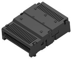 2318579-2 - I/O Connector, 76 Contacts, Receptacle, QSFP, Surface Mount, PCB Mount - TE CONNECTIVITY