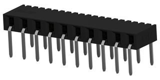 1-2314936-0 - PCB Receptacle, Board-to-Board, 2 mm, 1 Rows, 10 Contacts, Through Hole Mount, AMPMODU 2mm - TE CONNECTIVITY