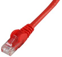 PSG91528 - Ethernet Cable, UTP, LSOH, Cat6, RJ45 Plug to RJ45 Plug, UTP (Unshielded Twisted Pair), Red, 1 m - PRO SIGNAL