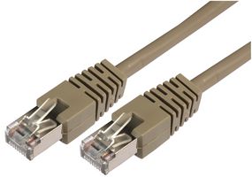 PSG91651 - Ethernet Cable, STP, Cat5e, RJ45 Plug to RJ45 Plug, Grey, 0.2 m, 7.9 " - PRO SIGNAL
