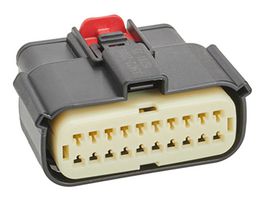 160074-0006 - Automotive Connector Housing, Key A, MX150 160074, Receptacle, 20 Ways - MOLEX