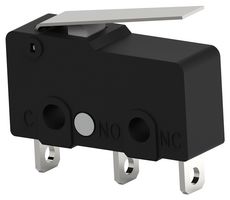 SAJ25YXHL0147SDTSEQ - Microswitch, Subminiature, Hinge Lever, SPDT, Solder Lug, 5 A - ALCOSWITCH - TE CONNECTIVITY