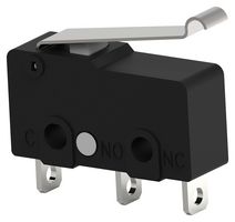 SAJ25YXRHL147SDTSEQ - Microswitch, Subminiature, Round Hinge Lever, SPDT, Solder Lug, 5 A - ALCOSWITCH - TE CONNECTIVITY