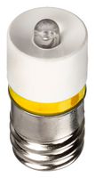 E10SY230A - LED Replacement Lamp, E10 / MES, Yellow, 135 mcd - APEM