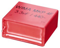 MKP1W031007C00KSSD - General Purpose Film Capacitor, Double Metallized PP, Radial Box - 2 Pin, 0.1 µF, ± 10%, 700 V - WIMA