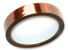 92 19MM - Electrical Insulation Tape, Polyimide Film, Amber, 19.05 mm x 33 m - 3M