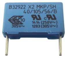B32922C3684K189 - Safety Capacitor, Metallized PP, Radial Box - 2 Pin, 0.68 µF, ± 10%, X2, Through Hole - EPCOS