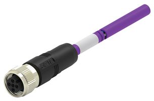 TAA753A5501-002 - Sensor Cable, 5P, DeviceNet, 1 m, 3.28 ft - TE CONNECTIVITY