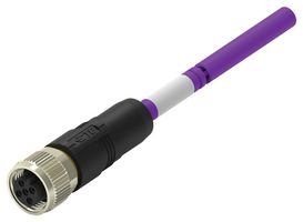 TAB62335501-002 - Sensor Cable, 2P, PROFIBUS, 1 m, 3.28 ft - TE CONNECTIVITY
