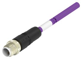 TAB62135501-020 - Sensor Cable, 2P, PROFIBUS, 2 m, 6.6 ft - TE CONNECTIVITY