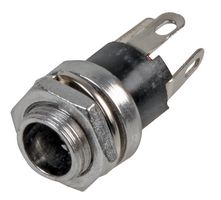 PSG08645 - DC Power Connector, Receptacle, 1 A, 2.5 mm, Chassis Mount, Solder - PRO SIGNAL