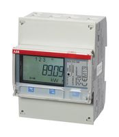 2CMA100166R1000 - Energy Meter, Three Phase, 220VAC to 240VAC / 380VAC to 415VAC, DIN Rail - ABB