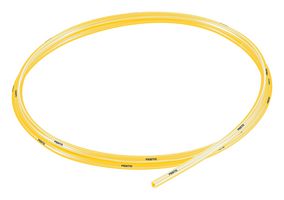 PUN-H-4X0,75-TGE - Pneumatic Tubing, 4 mm, 2.6 mm, PU (Polyurethane), Transparent Yellow, 10 bar, 50 m - FESTO