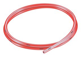 PUN-H-6X1-TRT - Pneumatic Tubing, 6 mm, 4 mm, PU (Polyurethane), Transparent Red, 10 bar, 50 m - FESTO