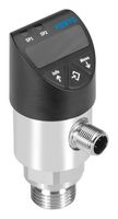 SPAW-B2R-G12M-2P-M12 - Pressure Sensor, 1 bar, 2x PNP, Relative, 35 VDC, M12 - FESTO