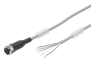 NEBU-M12G5-K-10-LE5 - Sensor Cable, M12 Receptacle, Free End, 5 Positions, 10 m, 32.8 ft - FESTO