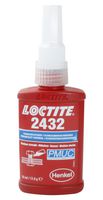 2432, 50ML - Adhesive, Acrylic, Medium Strength, Medium Viscosity, Blue, Bottle, 50 ml - LOCTITE