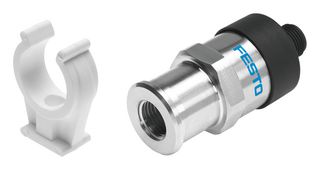 SPTW-P10R-G14-A-M12 - Pressure Sensor, 10 bar, Analogue, Relative, 30 VDC, M12 - FESTO