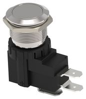 AVH19MSFO002604 - Vandal Resistant Switch, AVH, 19.1 mm, SPDT, Momentary, Flat, Natural - TE CONNECTIVITY