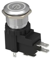 AVH19MSFE1B241604 - Vandal Resistant Switch, AVH, 19.1 mm, SPDT, Momentary, Flat, Natural - TE CONNECTIVITY